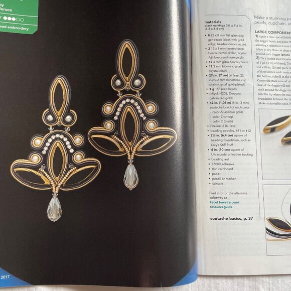 Bead & Button Magazine Jewelry Crafting Book u December 2017 Issue 142 - Picture 6 of 8